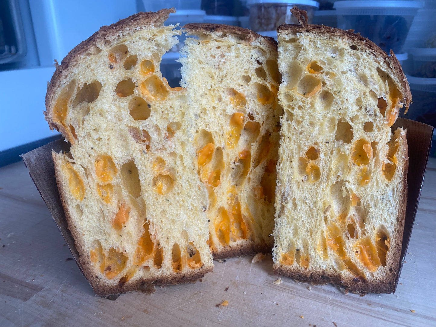 Mimolette Cheese Savory Panettone