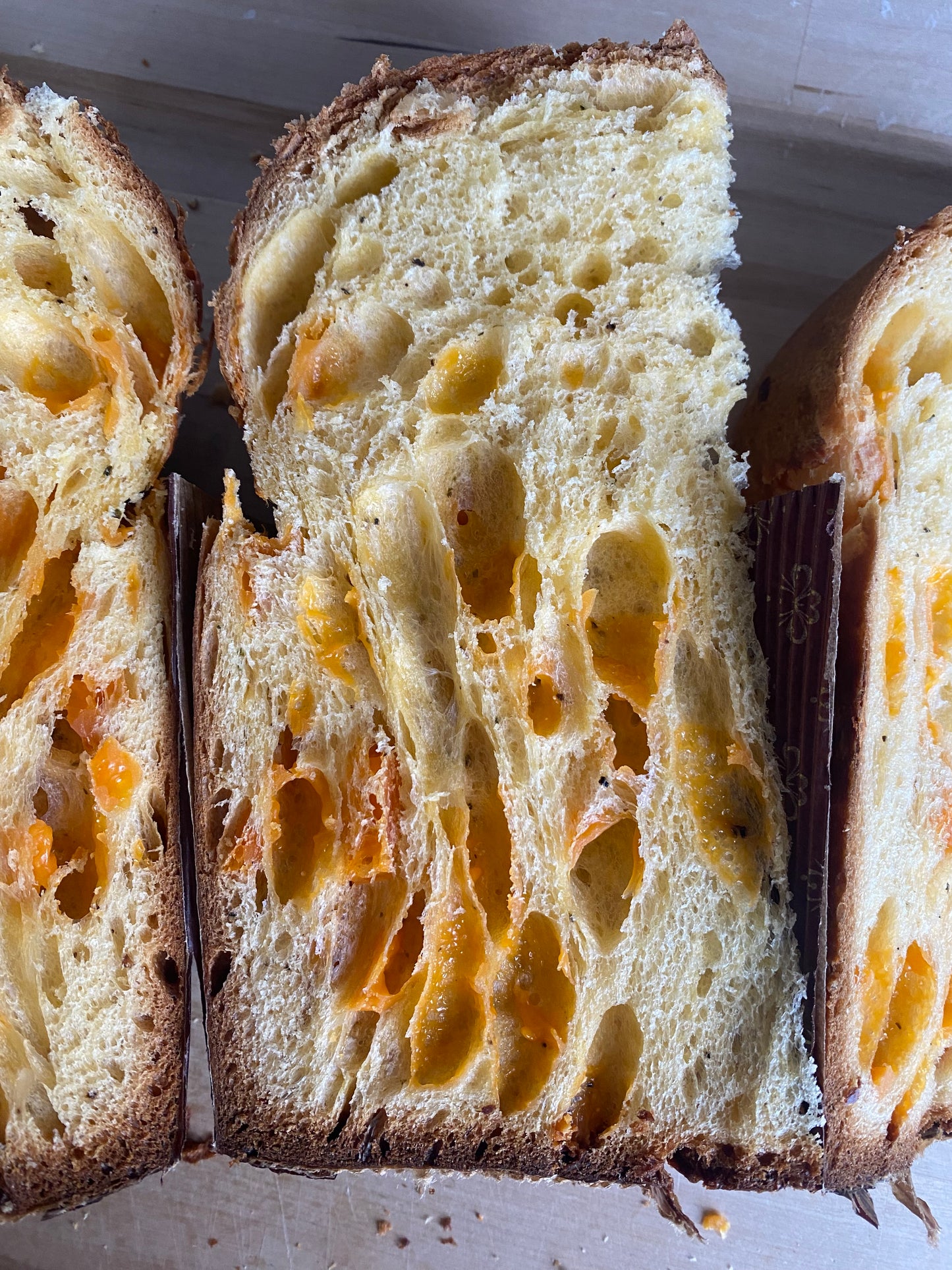 Mimolette Cheese Savory Panettone