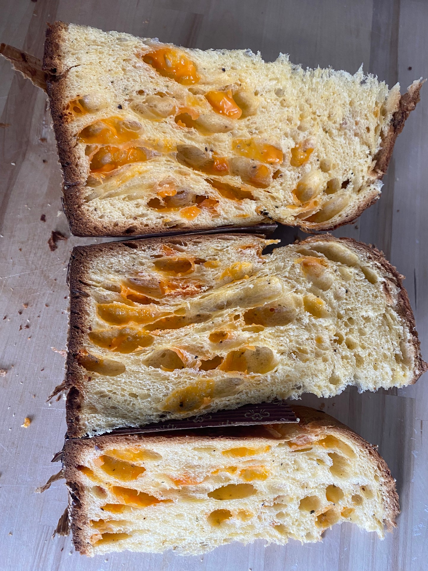Mimolette Cheese Savory Panettone