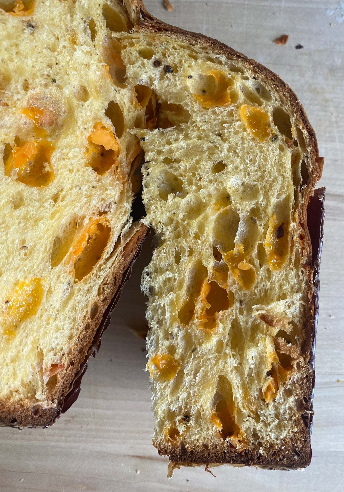 Mimolette Cheese Savory Panettone