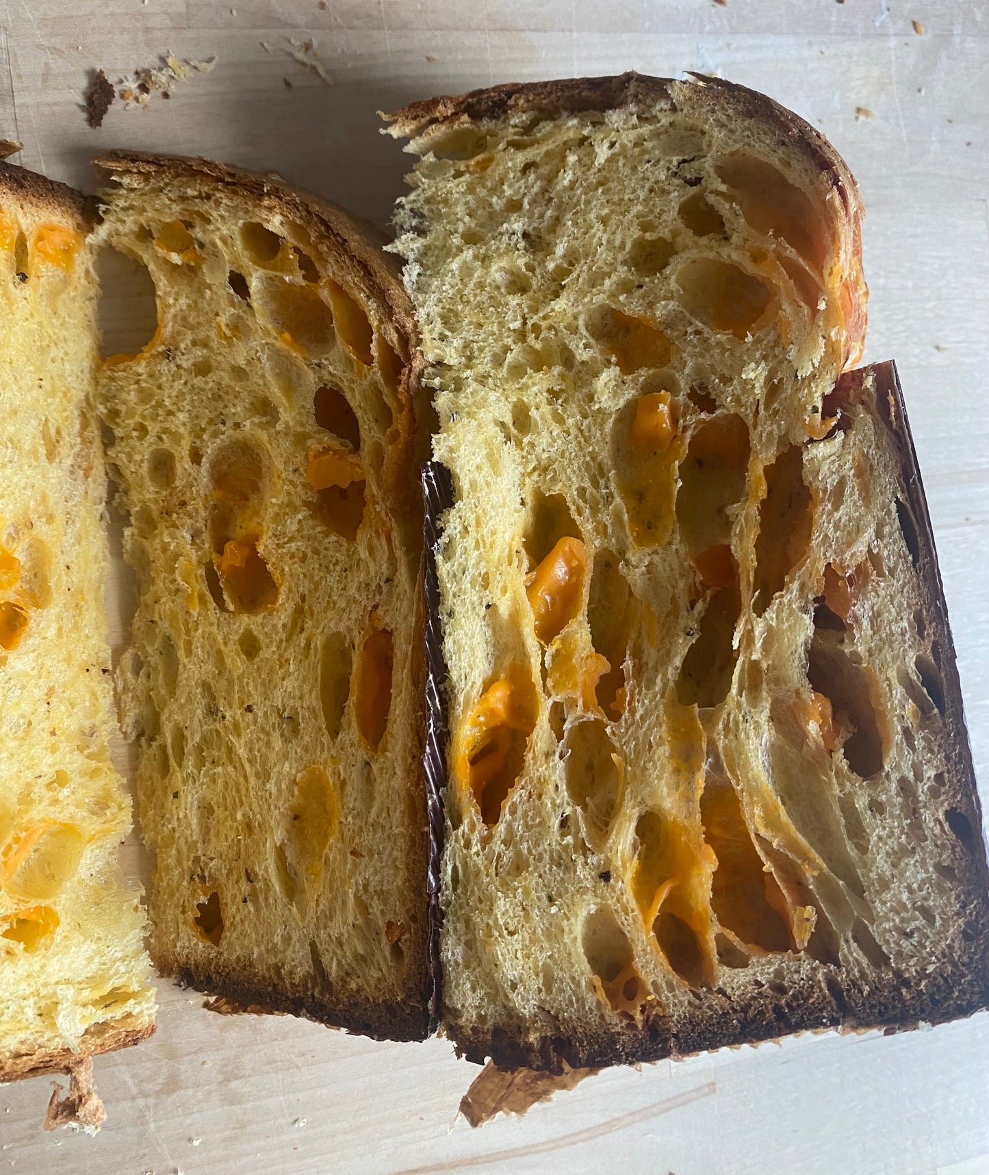 Mimolette Cheese Savory Panettone