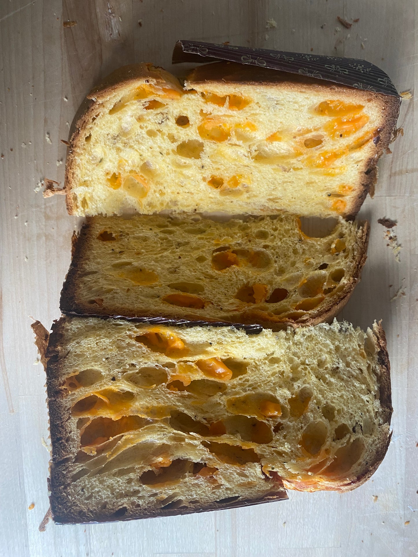 Mimolette Cheese Savory Panettone