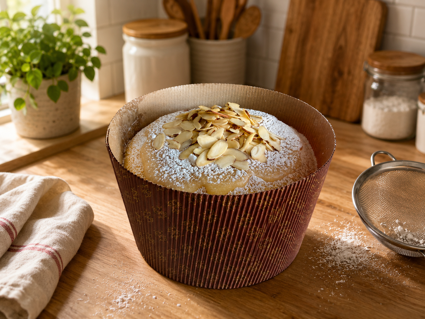 Golden Fruit Panettone