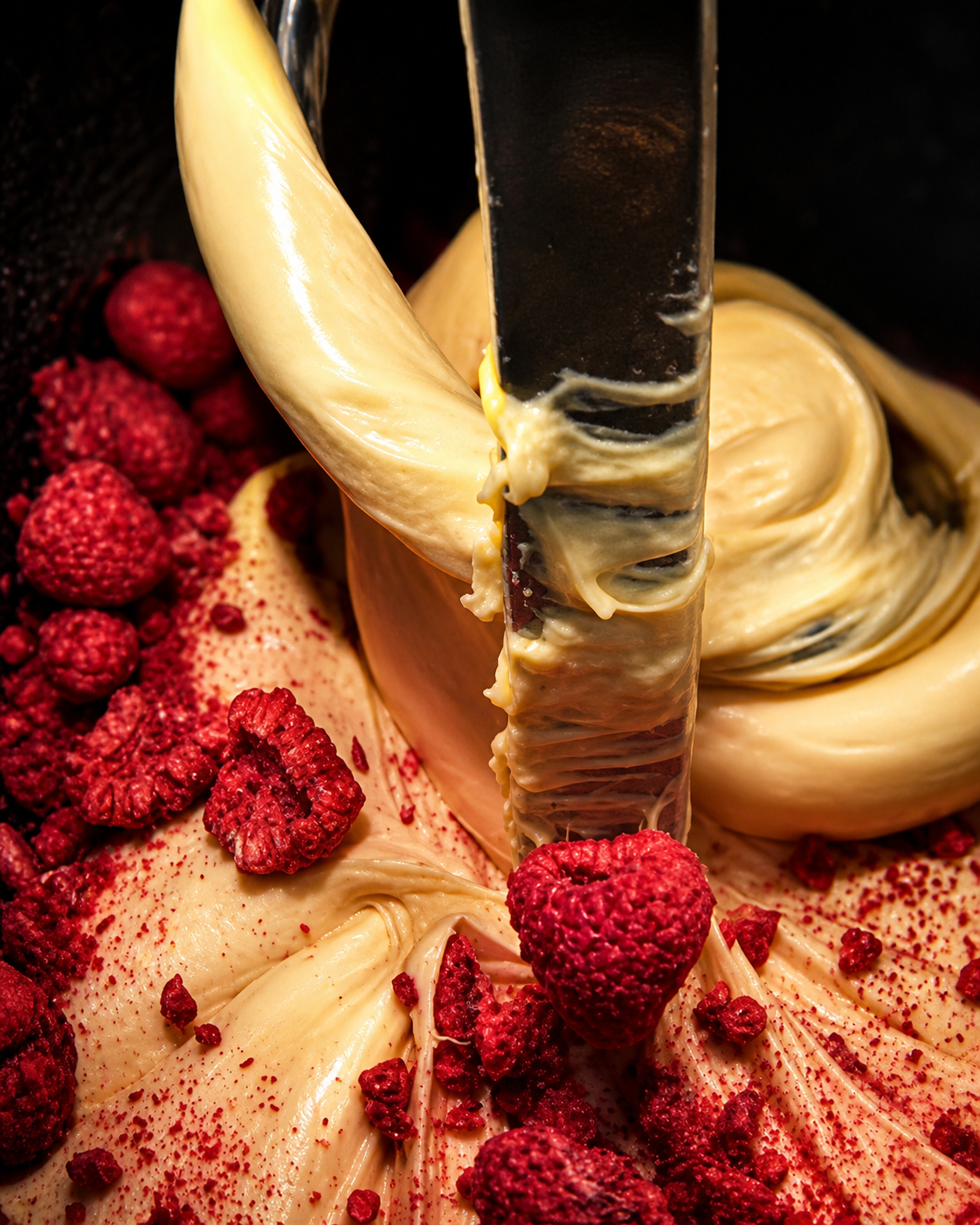Raspberry White Chocolate Panettone